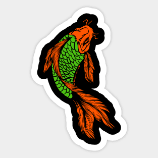 Koi master Sticker